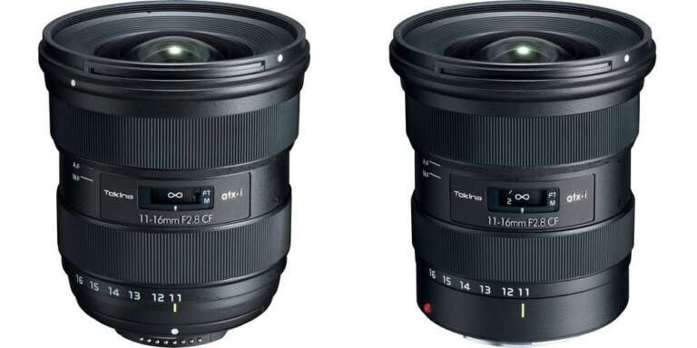Tokina atx-i zoom lens for canon and nikon APS-C DSLR cameras