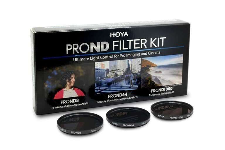 Hoya PROND Filter Kit with 3 ND Filters