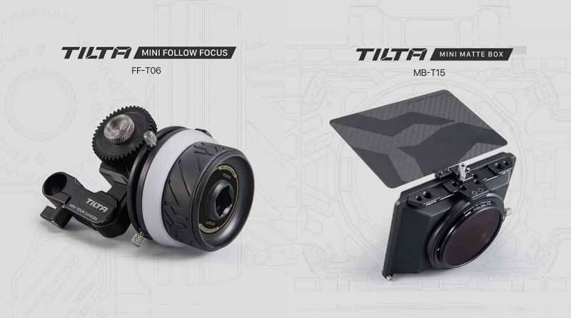 Tilta Tiltaing Mini Follow Focus System FF-106 and Mini Matte Box MB-T15