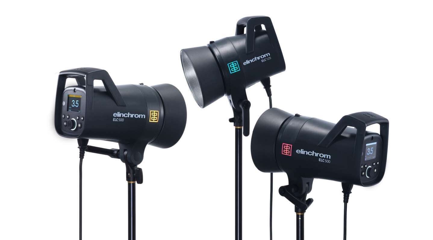 Elinchrom ELC 125 and ELC 500 Compact Studio Strobe Flash Lights with TTL with Manual Lock, HSS, Smart Pro- Active Cooling, Auto-On, & high CRI modeling LED lamp