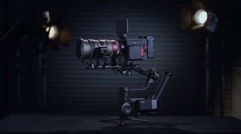 Zhiyun Crane 3S gimbal stabilizer featuring new SUPER motors, higher payload, new modular design and locking system, and new algorithm