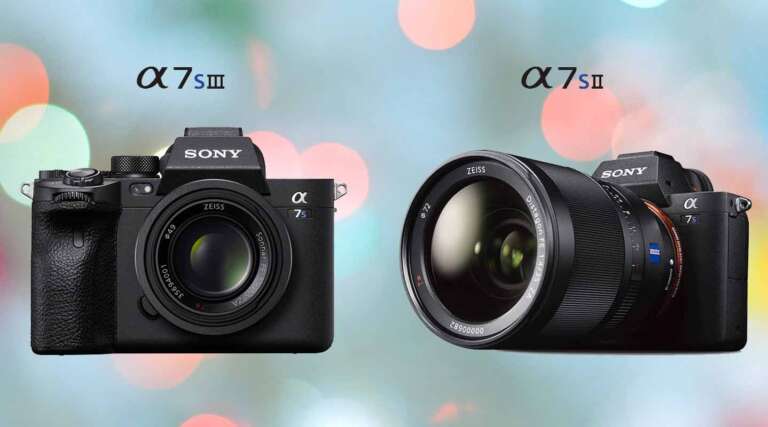 Sony a7S III vs a7S II camera comparison | Similarities and differences