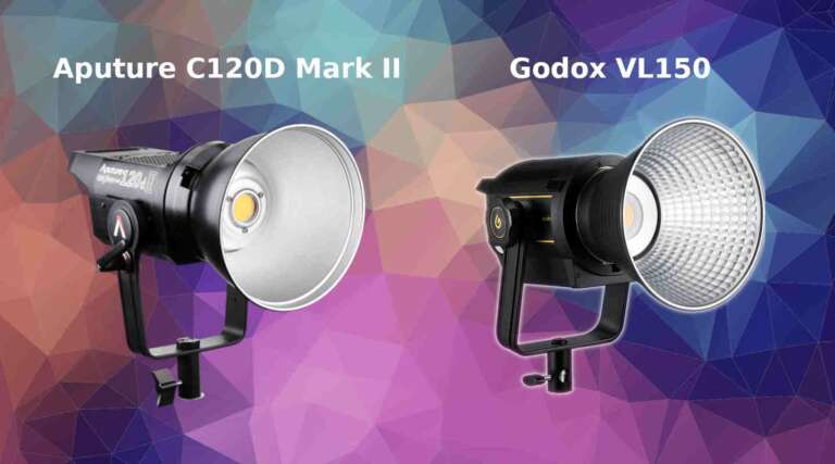 Aputure LS C120D II vs Godox VL150 - LED Comparison