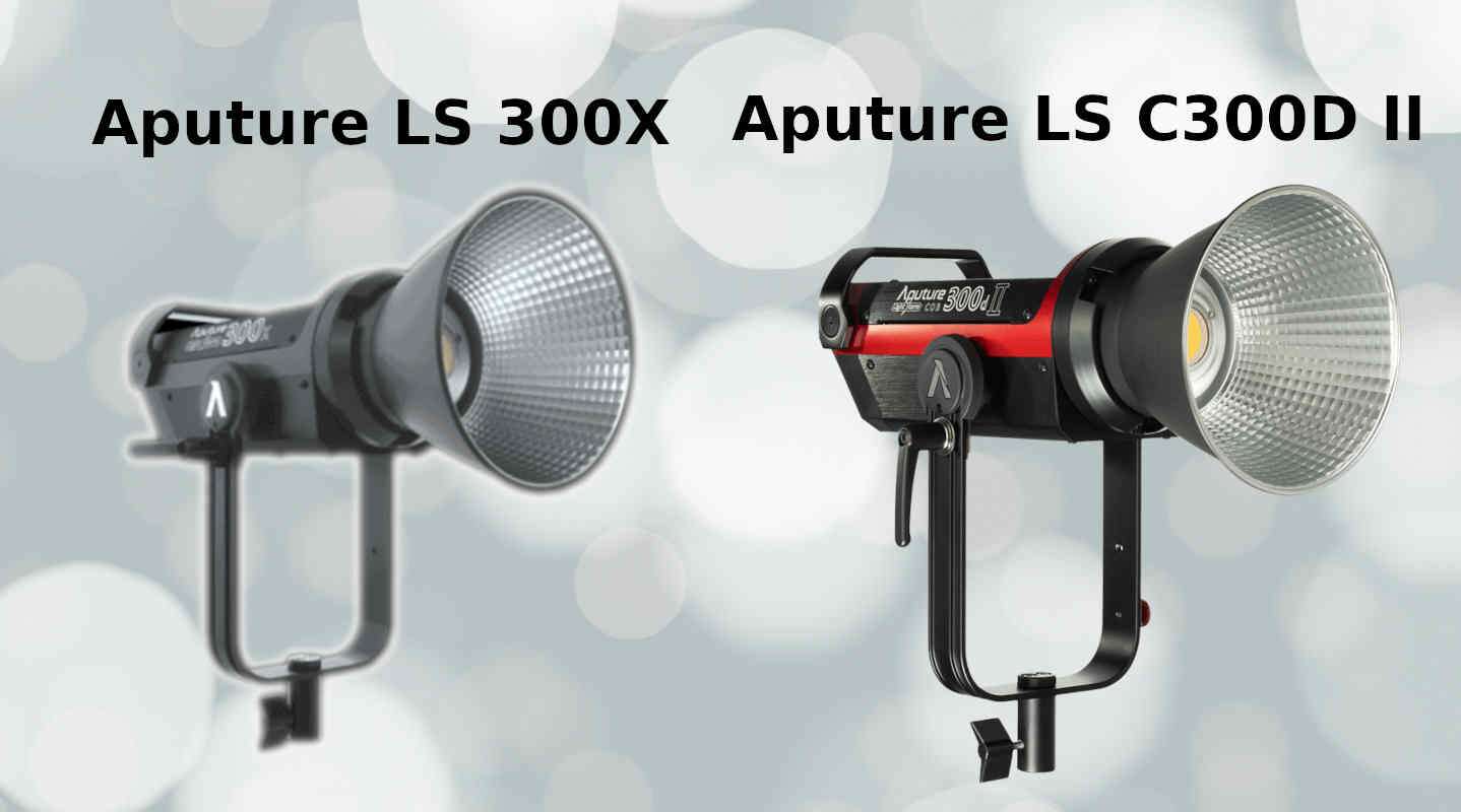 Aputure Lightstorm LS 300X vs LS C300D II | Comparison