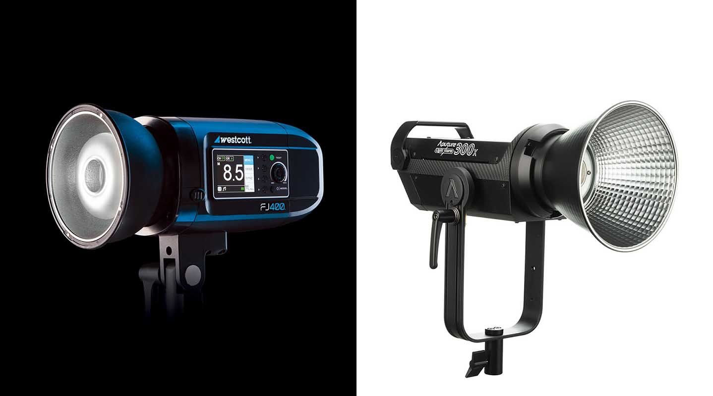 Flash vs Continuous Lighting for Studio Portraits Isolapse