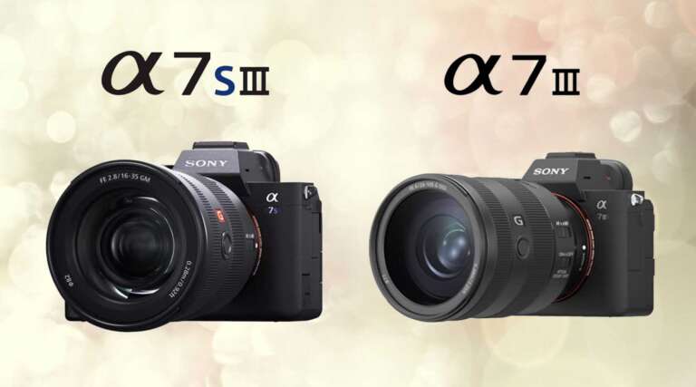 Sony a7S III vs Sony a7 III comparison | Key Differences